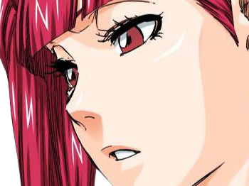 Sticker riruka dokugamine bleach cheveux yeux rouge bonnet couettes frange fullbring fic bloop par Bl0op