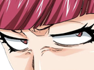 riruka dokugamine bleach cheveux yeux rouge bonnet couettes frange fullbring fic bloop