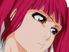 riruka dokugamine bleach cheveux yeux rouge bonnet couettes frange fullbring fic bloop