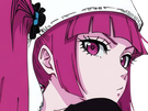 riruka dokugamine bleach cheveux yeux rouge bonnet couettes frange fullbring fic bloop