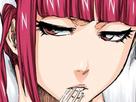 riruka dokugamine bleach cheveux yeux rouge bonnet couettes frange fullbring fic bloop