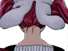 riruka dokugamine bleach cheveux yeux rouge bonnet couettes frange fullbring fic bloop