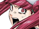 riruka dokugamine bleach cheveux yeux rouge bonnet couettes frange fullbring fic bloop