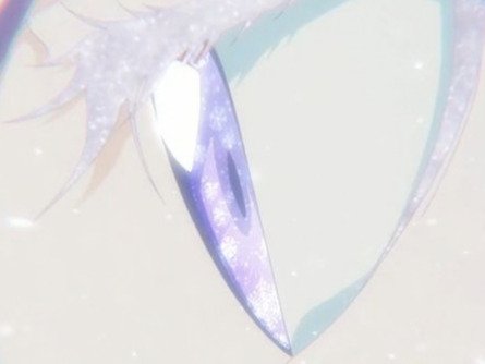 Sticker rukia kuchiki bleach bankai cheveux yeux blanc bleu glace yuki onna yuki onna fic bloop par Bl0op