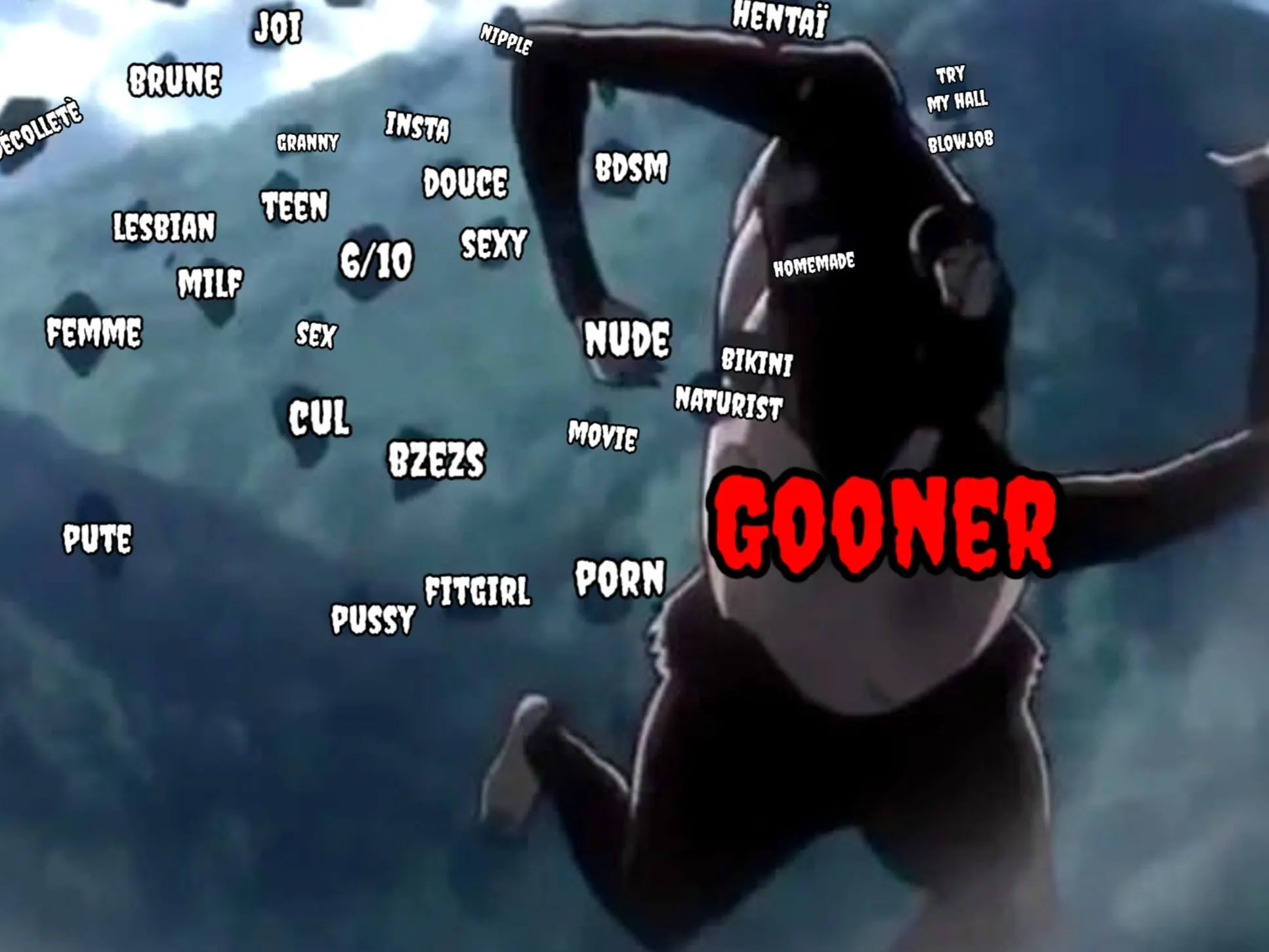 Sticker nnn nnn2k26 nnn2026 nnn26 no nut november snk titan bestial gooner ricochets attaque porno putain par Jmebalade91