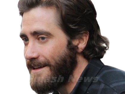 Sticker jake gyllenhaal acteur barbe homme brun trentaine trentenaire yeux bleus par PubliusOvidius
