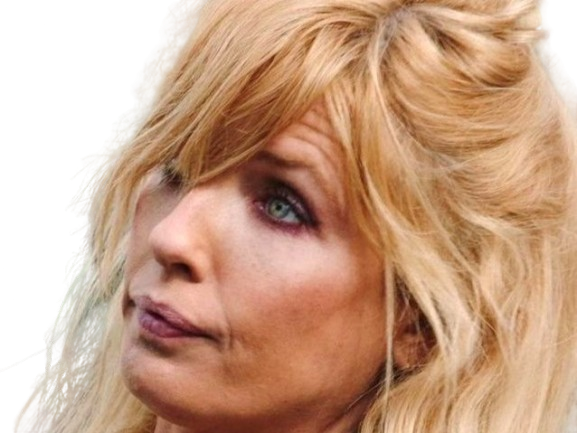 Sticker kelly reilly bonde actrice milf britannique anglaise yeux bleus quadragenaire quarantaine par PubliusOvidius