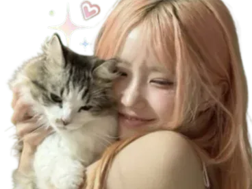 Sticker hayoung hm chat chaton kpop backup par Crysis