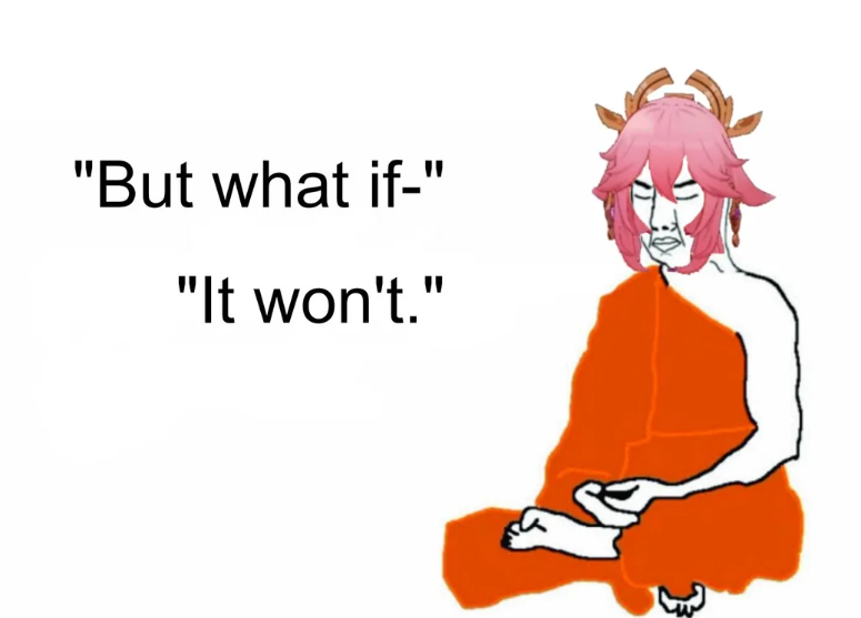 Sticker yae miko yaemiko genshin genshit par RavenXenox