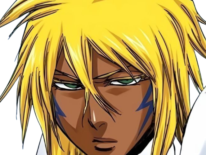 Sticker tier hallibel bleach blonde yeux vert peau mate arrancar fic bloop par Bl0op