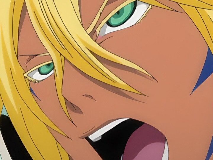 Sticker tier hallibel bleach blonde yeux vert peau mate arrancar fic bloop par Bl0op