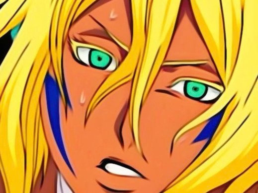 Sticker tier hallibel bleach blonde yeux vert peau mate arrancar fic bloop par Bl0op