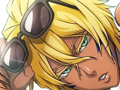 Sticker tier hallibel bleach blonde yeux vert peau mate arrancar fic bloop par Bl0op