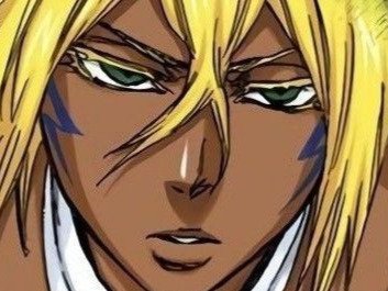 Sticker tier hallibel bleach blonde yeux vert peau mate arrancar fic bloop par Bl0op