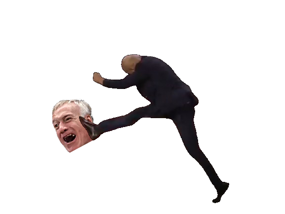 Sticker zidane zinedine dd didier deschamps foot par EnEruru