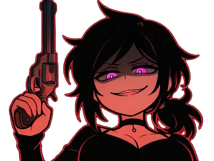 Sticker coffin kj ashley leyley pistolet revolver gun red graves sadique kikoojap backup par Crytek