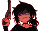 coffin kj ashley leyley pistolet revolver gun red graves sadique kikoojap backup