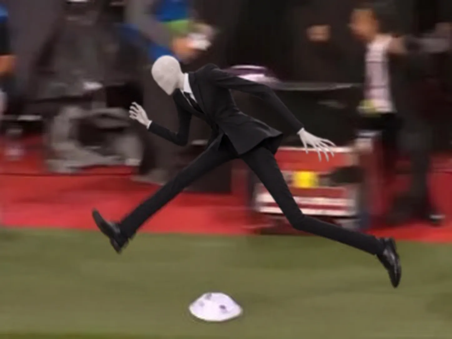 Sticker zidane celebration slenderman ldn 2026 olise but zizou zz par Arnold
