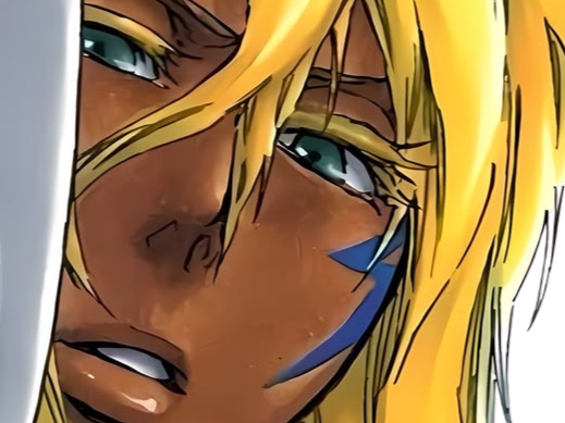 Sticker tier hallibel bleach blonde yeux vert peau mate arrancar fic bloop par Bl0op