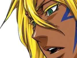 Sticker tier hallibel bleach blonde yeux vert peau mate arrancar fic bloop par Bl0op