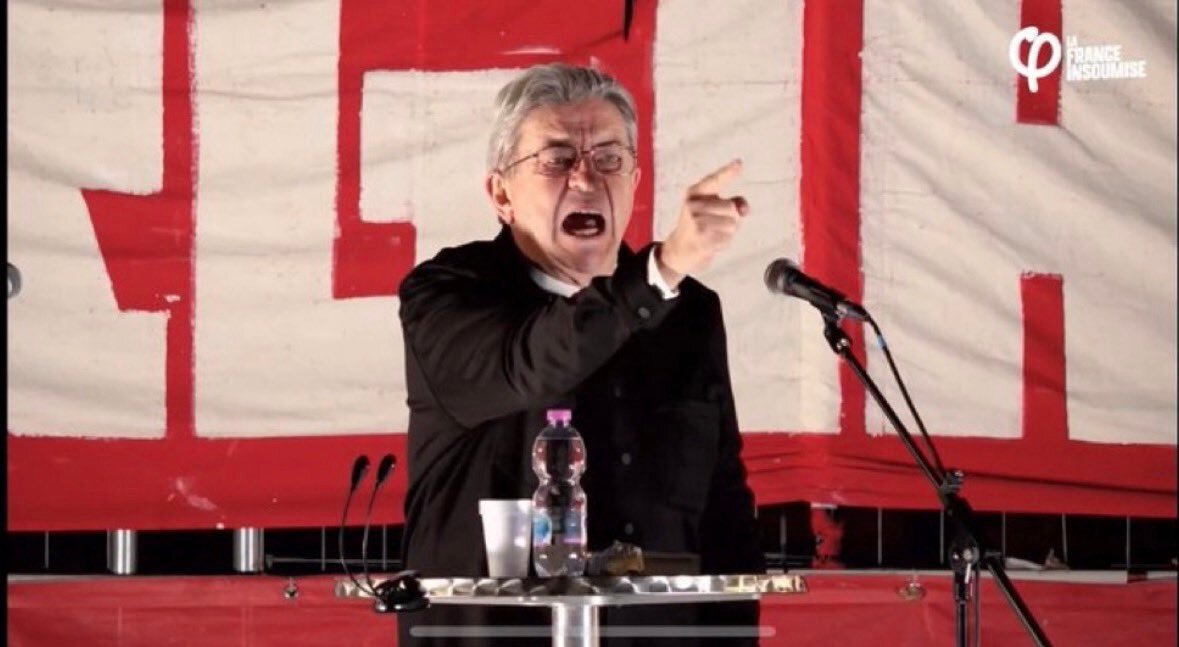 Sticker melenchon dictateur lfi par galed