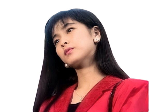 Sticker chisato moritaka pensive idol japonaise annee 80 issou ayaaa le malaise par MoritakaChisato