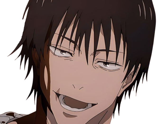 Sticker toji fushiguro jujutsu kaisen jjk jean du bellay cheveux noir cicatrice fic bloop par Bl0op