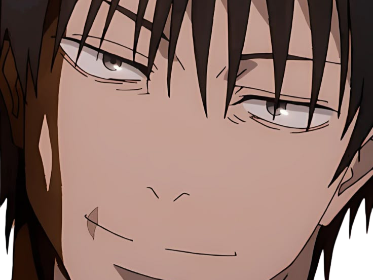 Sticker toji fushiguro jujutsu kaisen jjk jean du bellay cheveux noir cicatrice fic bloop par Bl0op