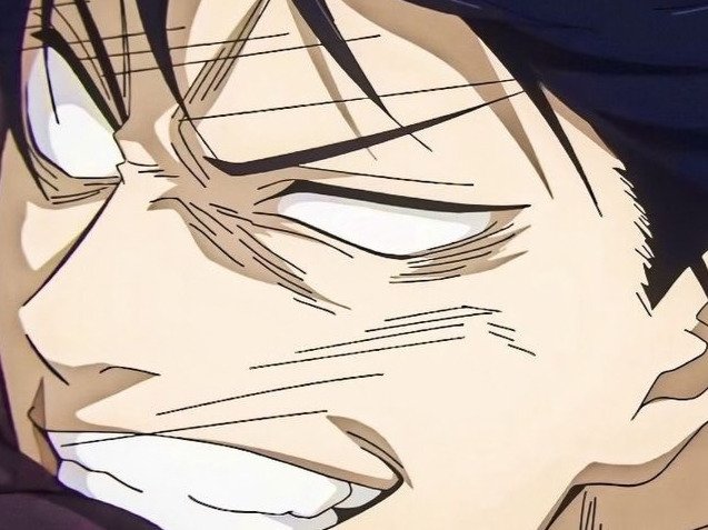 Sticker toji fushiguro jujutsu kaisen jjk jean du bellay cheveux noir cicatrice fic bloop par Bl0op