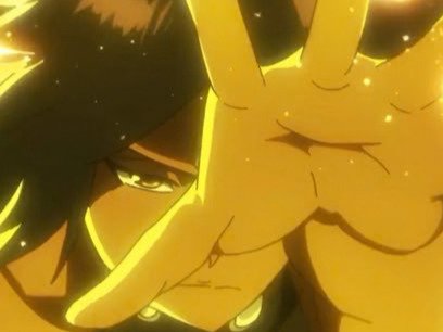Sticker yoruichi shihouin bleach cheveux violet pourpre yeux jaune ambre dess desdemone fic bloop eclair shikai par Bl0op