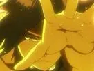 yoruichi shihouin bleach cheveux violet pourpre yeux jaune ambre dess desdemone fic bloop eclair shikai