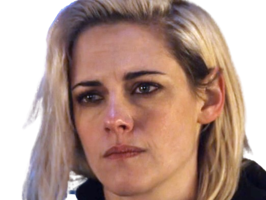 Sticker kristen stewart actrice americaine blonde yeux verts femme sans lunettes annees 2022 2020s par PubliusOvidius