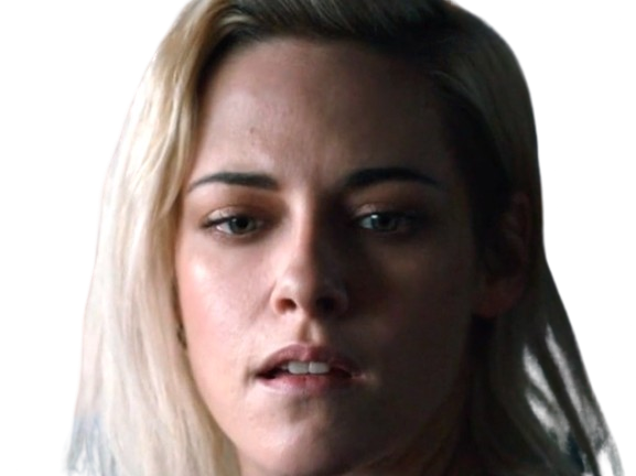 Sticker kristen stewart actrice americaine blonde yeux verts femme sans lunettes annees 2022 2020s par PubliusOvidius