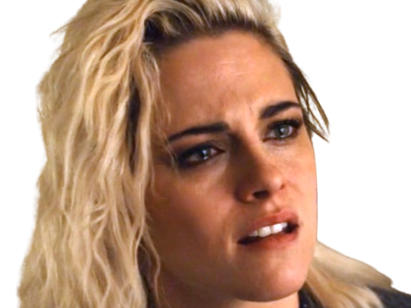 Sticker kristen stewart actrice americaine blonde yeux verts femme sans lunettes annees 2022 2020s par PubliusOvidius