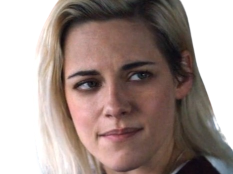 Sticker kristen stewart actrice americaine blonde yeux verts femme sans lunettes annees 2022 2020s par PubliusOvidius