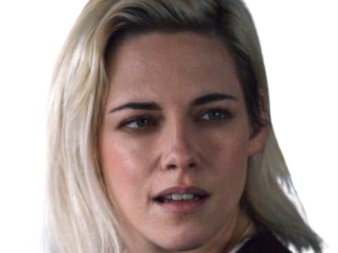 Sticker kristen stewart actrice americaine blonde yeux verts femme sans lunettes annees 2022 2020s par PubliusOvidius