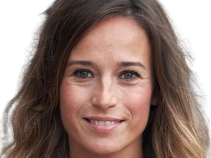 Sticker marta etura espagnol actrice realisatrice femme malveillance baztan quarantaine quarantenaire annees 2020 par PubliusOvidius