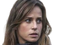 Sticker marta etura espagnol actrice realisatrice femme malveillance baztan quarantaine quarantenaire annees 2020 par PubliusOvidius