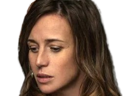Sticker marta etura espagnol actrice realisatrice femme malveillance baztan quarantaine quarantenaire annees 2020 par PubliusOvidius
