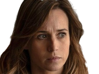 Sticker marta etura espagnol actrice realisatrice femme malveillance baztan quarantaine quarantenaire annees 2020 par PubliusOvidius