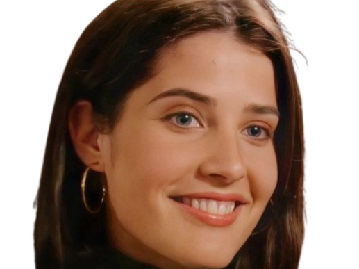 Sticker robin scherbatsky how i met cobie smulders brune yeux bleu thalie fic bloop par Bl0op