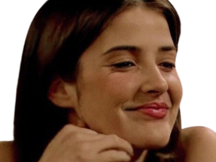 Sticker robin scherbatsky how i met cobie smulders brune yeux bleu thalie fic bloop par Bl0op