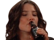 Sticker robin scherbatsky how i met cobie smulders brune yeux bleu thalie fic bloop par Bl0op