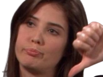 Sticker robin scherbatsky how i met cobie smulders brune yeux bleu thalie fic bloop par Bl0op