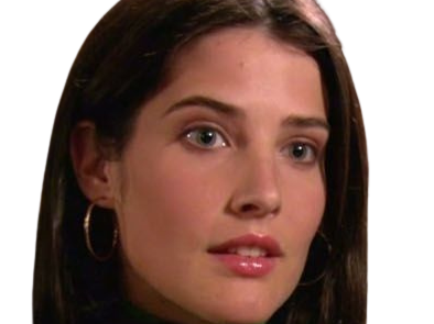Sticker robin scherbatsky how i met cobie smulders brune yeux bleu thalie fic bloop par Bl0op