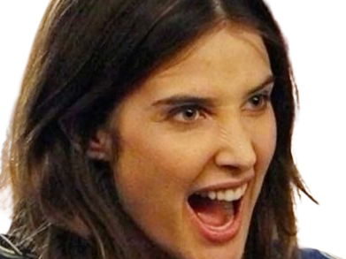 Sticker robin scherbatsky how i met cobie smulders brune yeux bleu thalie fic bloop par Bl0op