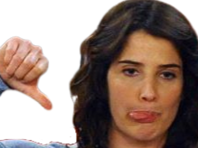 Sticker robin scherbatsky how i met cobie smulders brune yeux bleu thalie fic bloop par Bl0op