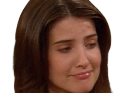 Sticker robin scherbatsky how i met cobie smulders brune yeux bleu thalie fic bloop par Bl0op