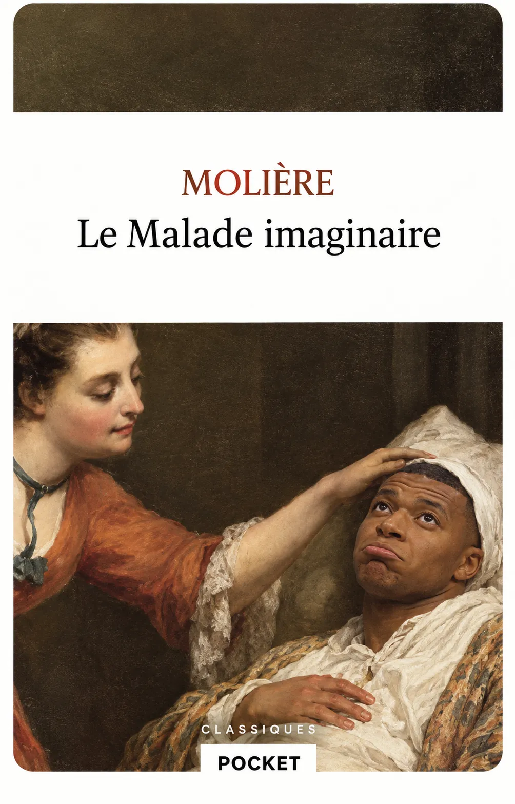 Sticker kylian mbappe france moliere litterature malade imaginaire livre theatre par Eurosport