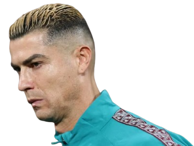Sticker cristiano ronaldo looser finito foot portugal wall moche par Objectif-AAH